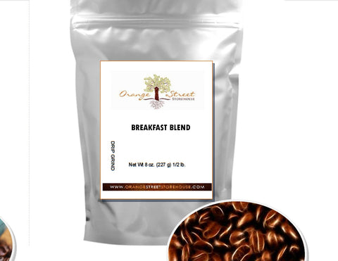 BREAKFAST BLEND COFFEE - Ships 1st or 3rd. week (SEE SHIPPING NOTES)