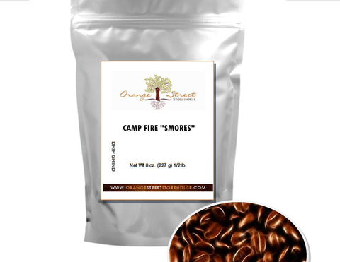 CAMP FIRE "SMORES"  FLAVORED COFFEE - VIP COFFEE CLUB - Ships 3rd. week / order by the 5th
